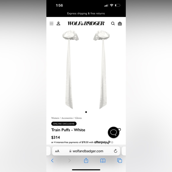 Miscreants Puff Sleeves with Train - Picture 3 of 7